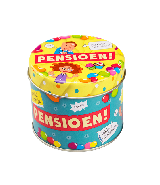 Retraite de la boîte à bonbons 9cm