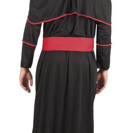 Costume de cardinal noir M/L