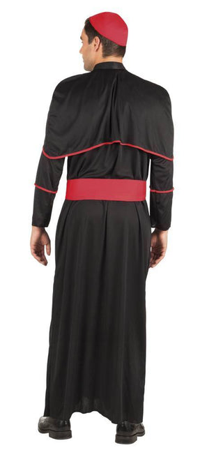 Costume de cardinal noir M/L