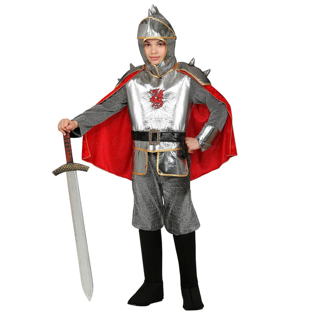 Costume de chevalier pour garçon avec armure