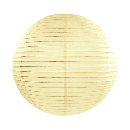 Crème à la vanille Lampion rond 35cm