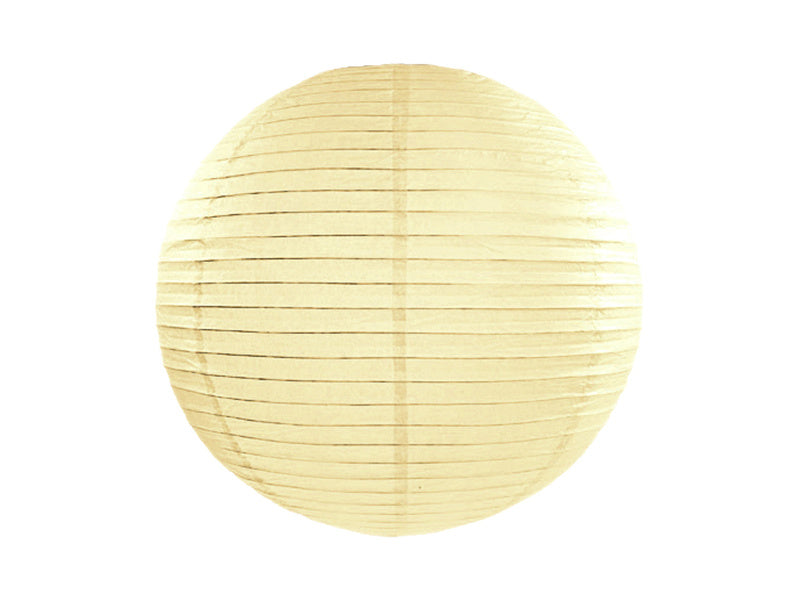 Crème à la vanille Lampion rond 35cm