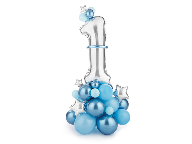 Jeu de ballons 1 an Bleu 1.4m