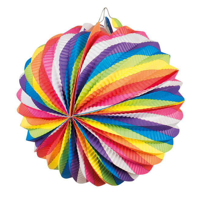 Lanternes arc-en-ciel Ballon 22cm 12pcs