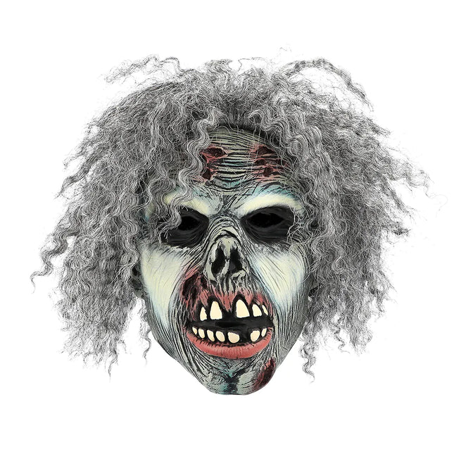 Masque d'Halloween Zombie gris