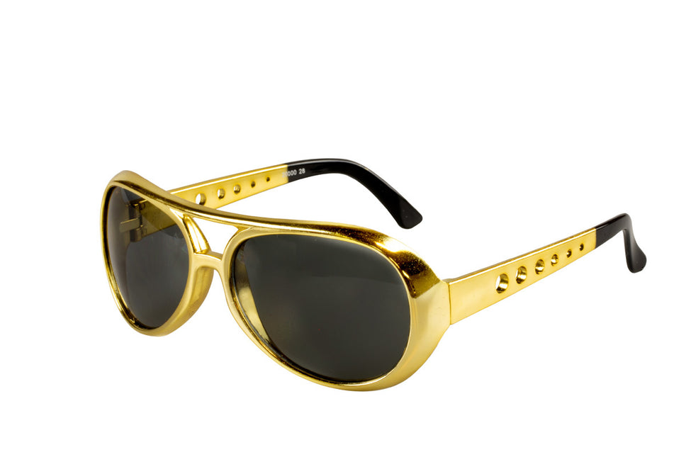 Lunettes d'or Elvis