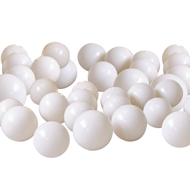 Ballons de baudruche beige 13cm 40pcs