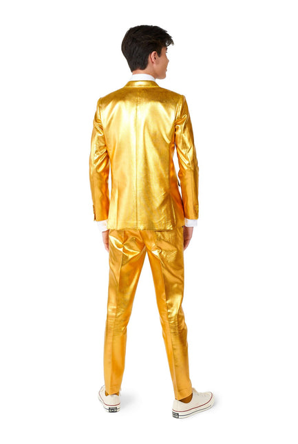 Costume d'or Garçon Ado OppoSuits