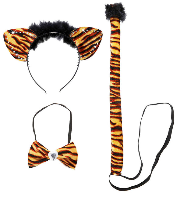 Ensemble de costumes de tigre, 3 pièces