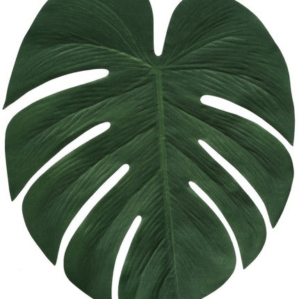 Décoration Hawaii Feuille de palmier 34cm 4pcs