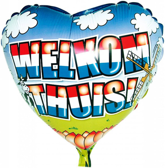Ballon à l'hélium Welcome Home 74cm vide
