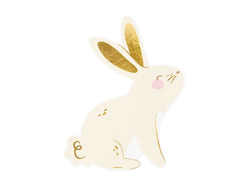 Serviettes de table Lapin 32cm 20pcs