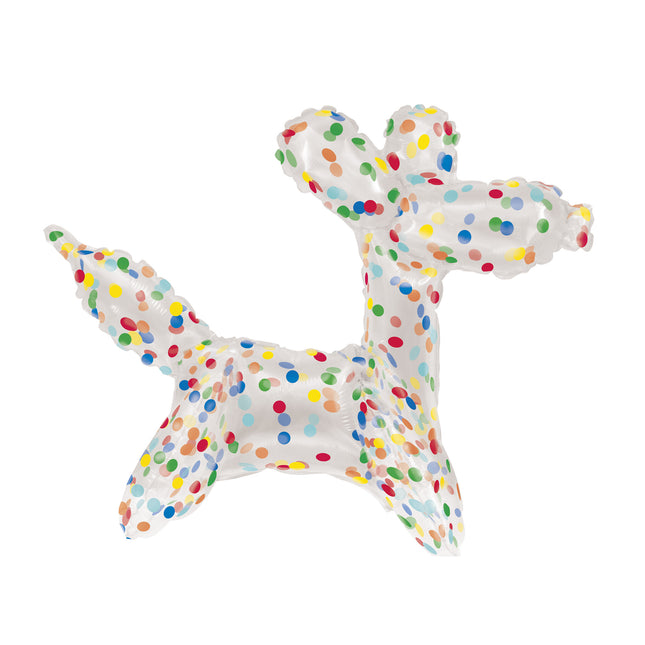 Ballon de chien coloré 76cm