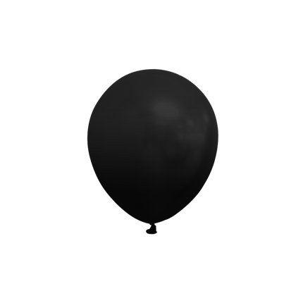 Ballons noirs 13cm 100pcs