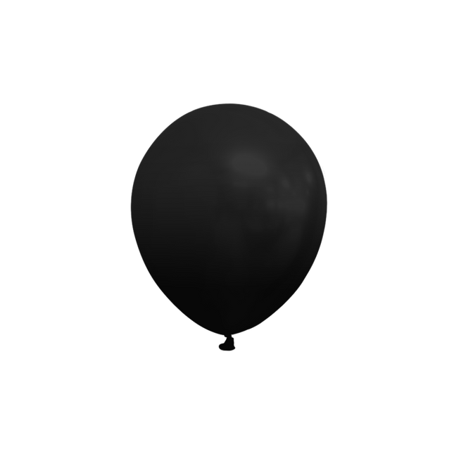 Ballons noirs 13cm 100pcs