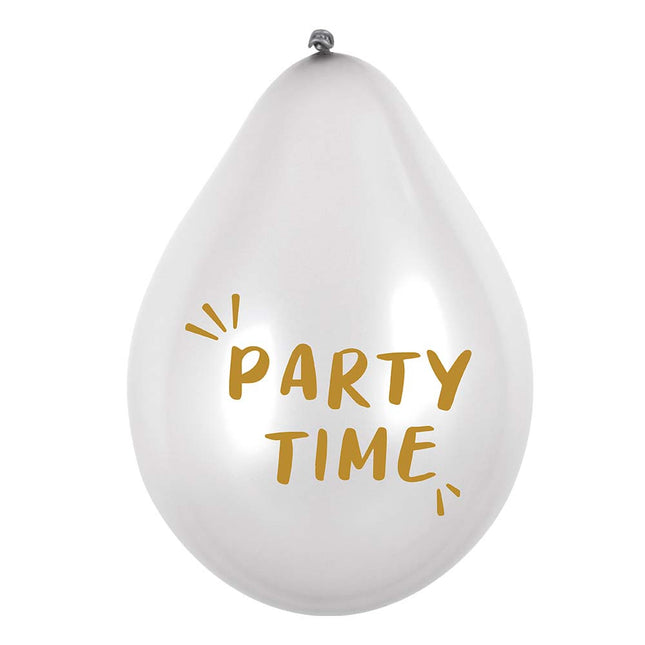 Ballons Party Time double face 25cm