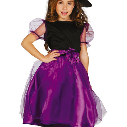 Robe d'Halloween Enfant Violet