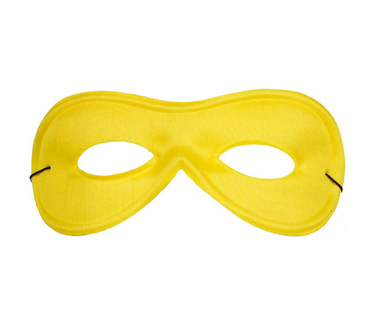 Masque jaune Pierrot