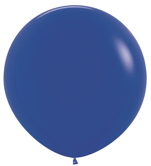 Ballons de baudruche bleu royal 91cm 2pcs