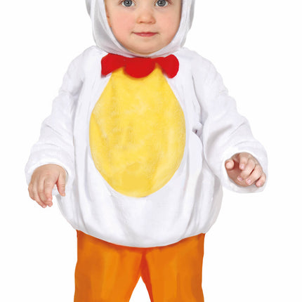 Costume de poulet pour bébé