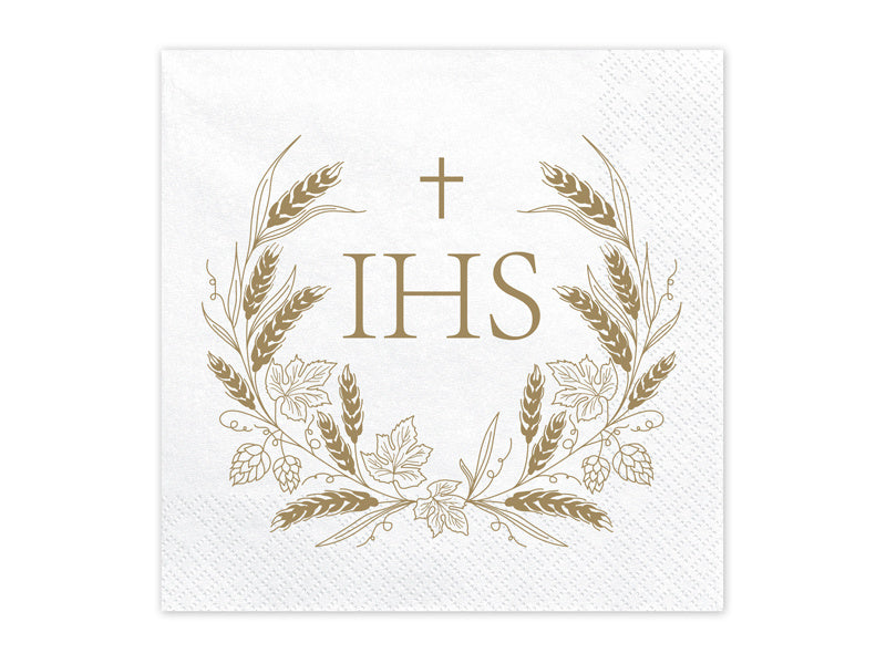 Serviettes de communion 33cm 12pcs