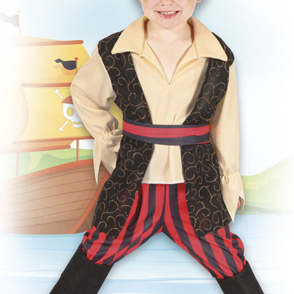 Combinaison de pirate Enfant 3/4 ans