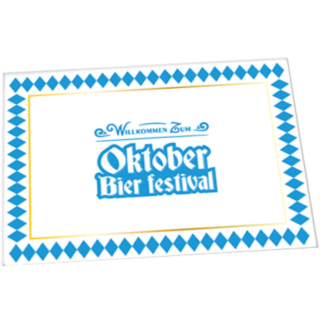 Sets de table Oktoberfest Oktober Beer Festival 6pcs