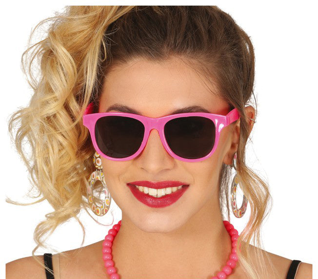 Lunettes de protection rose fluo