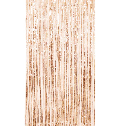 Rideau de porte Rose Gold Metallic Foil 2.4m