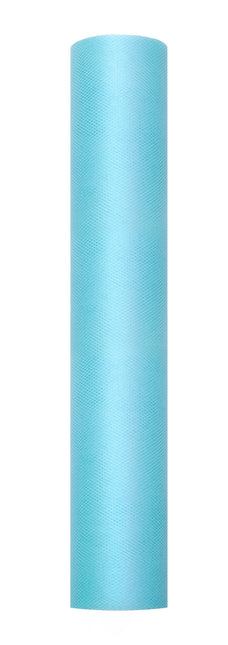 Rouleau de tulle turquoise 30cm 9m