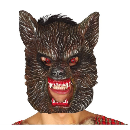 Masque de loup d'Halloween