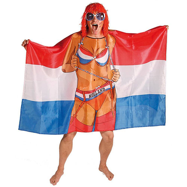 Poncho du drapeau hollandais 1.5m