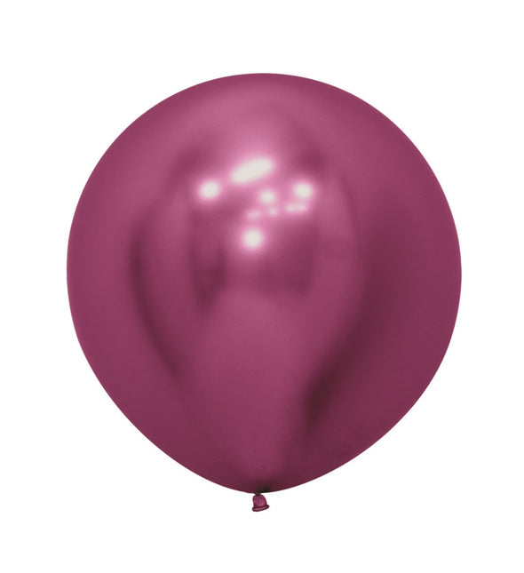 Ballons Reflex Fuchsia 61cm 3pcs