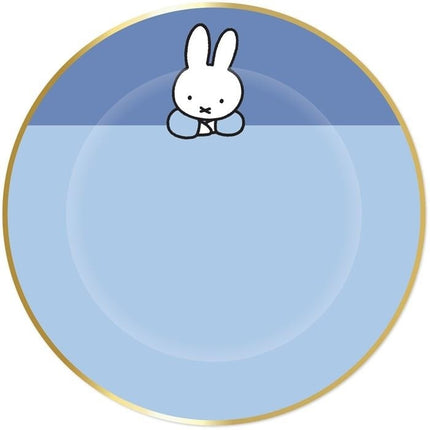 Assiettes Miffy Bleu 18cm 8pcs