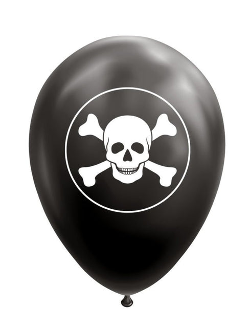 Ballons Pirate Noir 30.5cm 8pcs