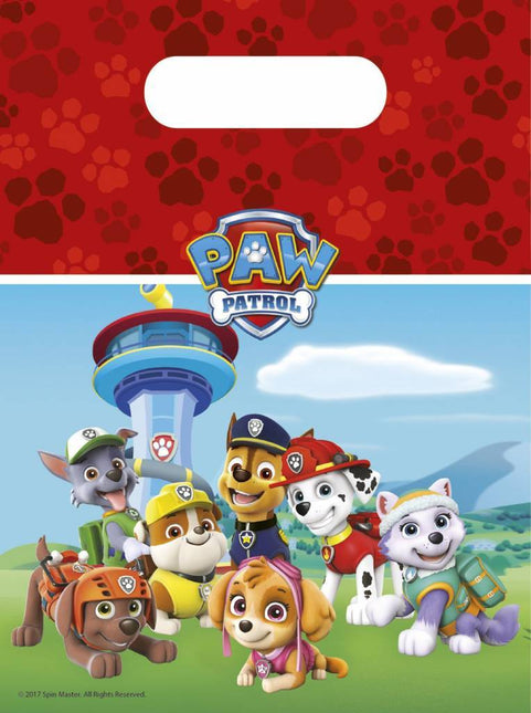 Paw Patrol Sacs à partager Décoration 23cm 6pcs