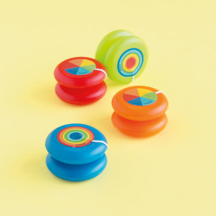 Yoyos colorés 4.1cm 4pcs