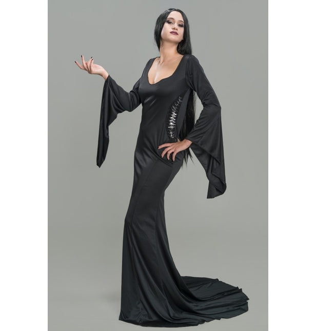 Costume Wednesday Robe Morticia