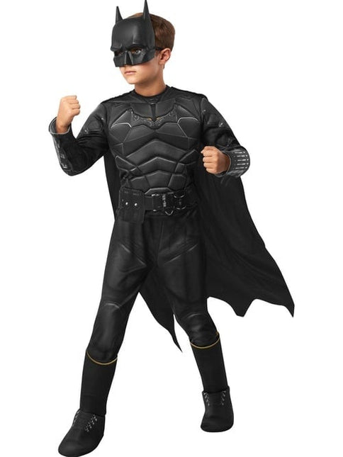 Batman Suit Muscular Child Black