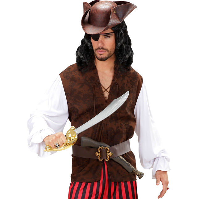 Chemisier Pirate Marron Hommes