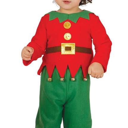 Costume d'elfe de Noël Bébé