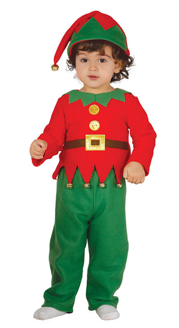 Costume d'elfe de Noël Bébé