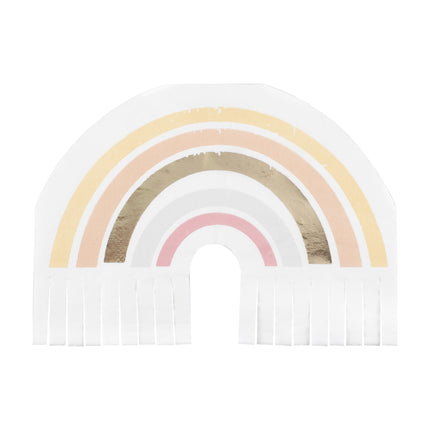 Serviettes arc-en-ciel 16.5cm 16pcs