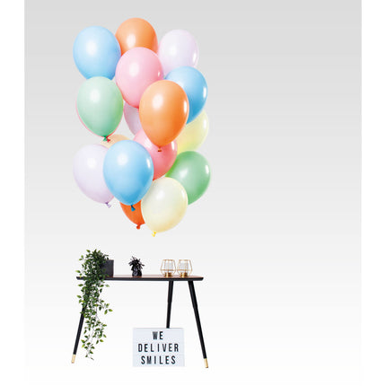 Ballons Pastel Chrome 33cm 15pcs