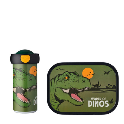 Set de déjeuner Campus School mug+Lunchbox Dino