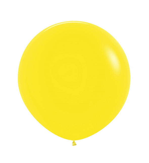 Ballons Jaune 61cm 10pcs