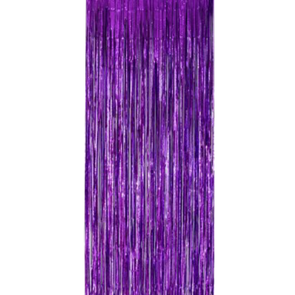 Film de rideau de porte violet 2.4m