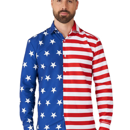 Chemise USA Flag Men Suitmeister