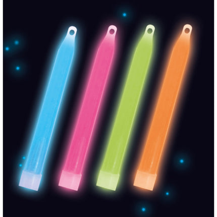 Colliers colorés Pendentifs phosphorescents 10cm 4pcs