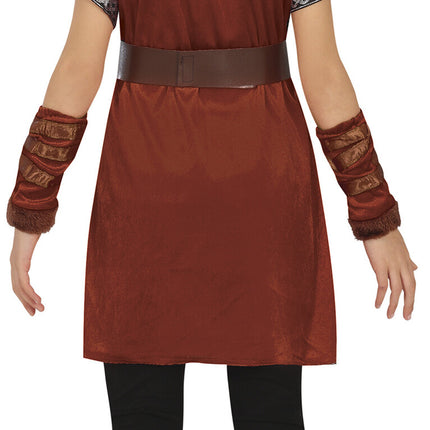 Costume de fille viking